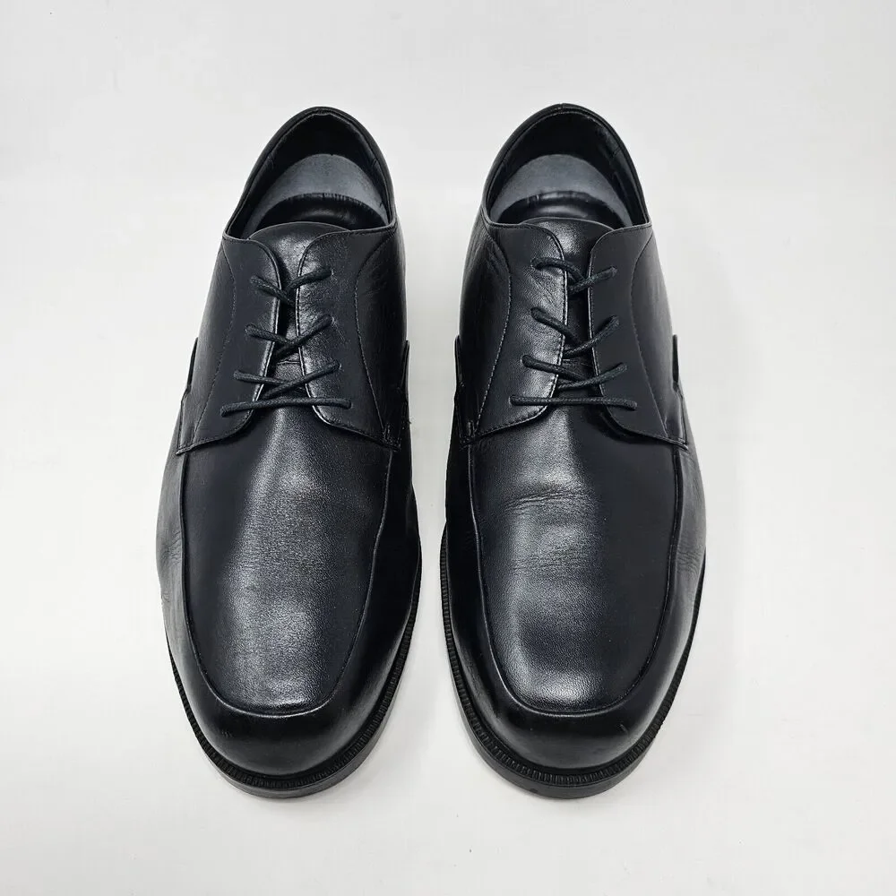 Propet‎ Executive Walker Leather Dress Shoes Mens Size 14 M1207 Black Oxfords
